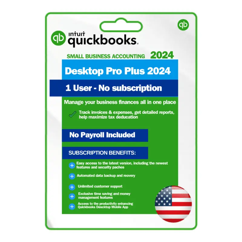 QuickBooks Premier Plus 2024 5 user www.windowskeyshop.com