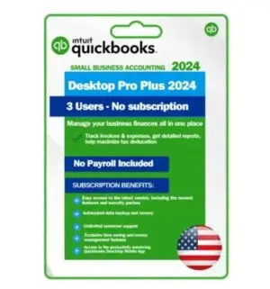 QuickBooks Pro 2024 3 User Lifetime Activation