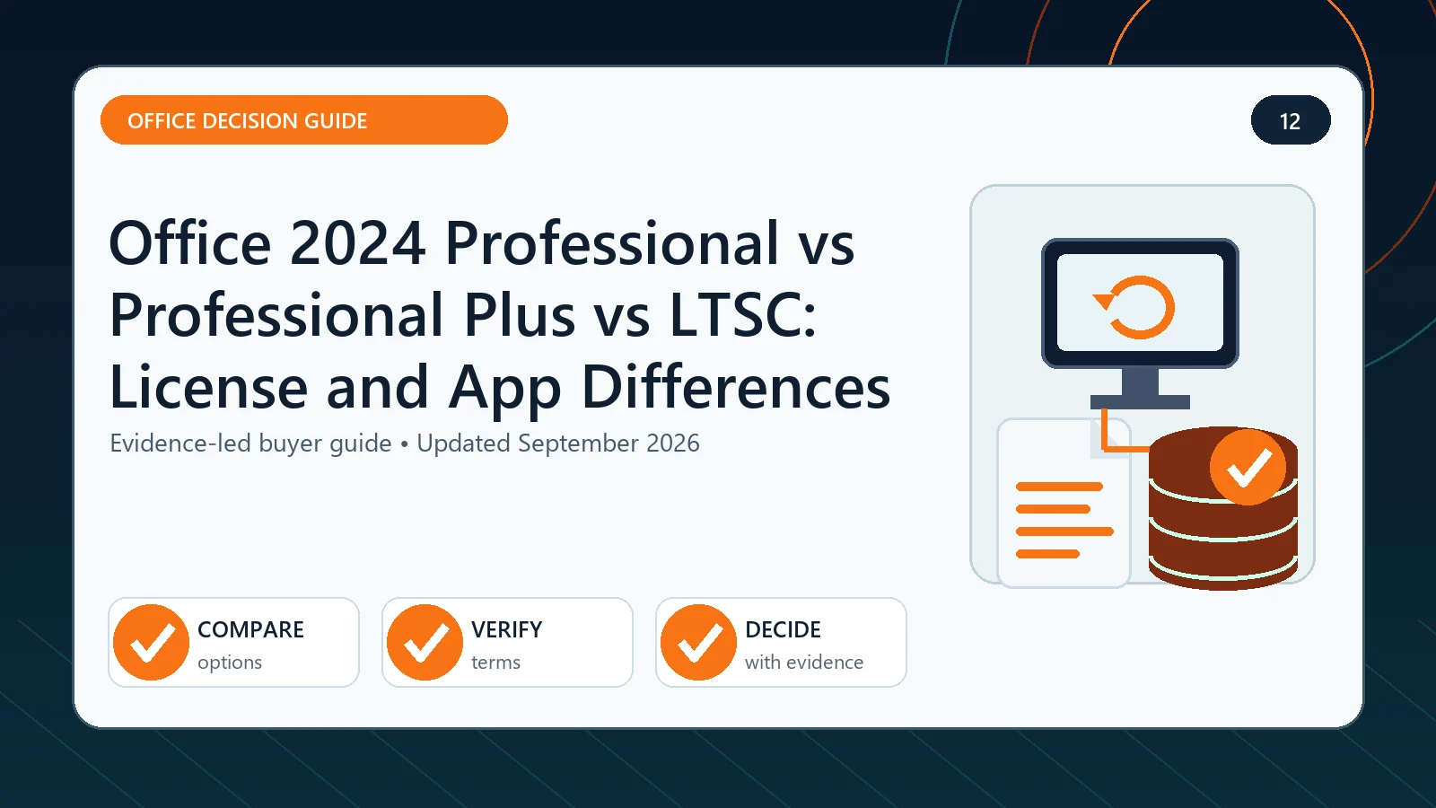 Office 2024 Professional Plus LTSC visual decision guide